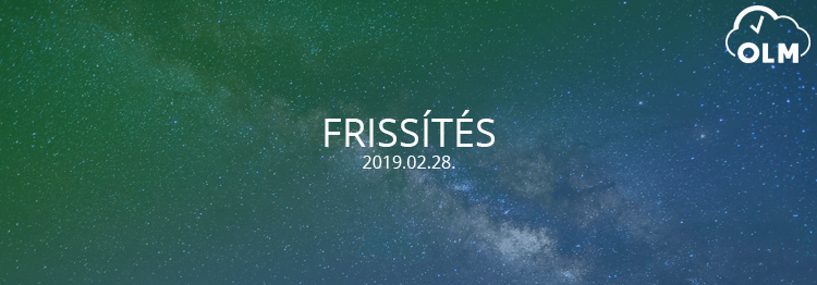 Frissítés 2019.02.28. – Továbbfejlesztett exportok