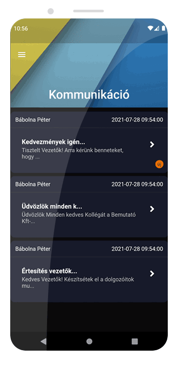 Bosztás modul könnyed tervezés - OLM Rendszer