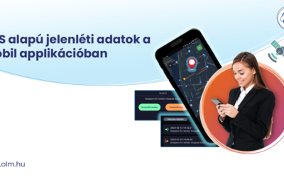GPS alapú jelenléti adatok a mobil applikációnkban