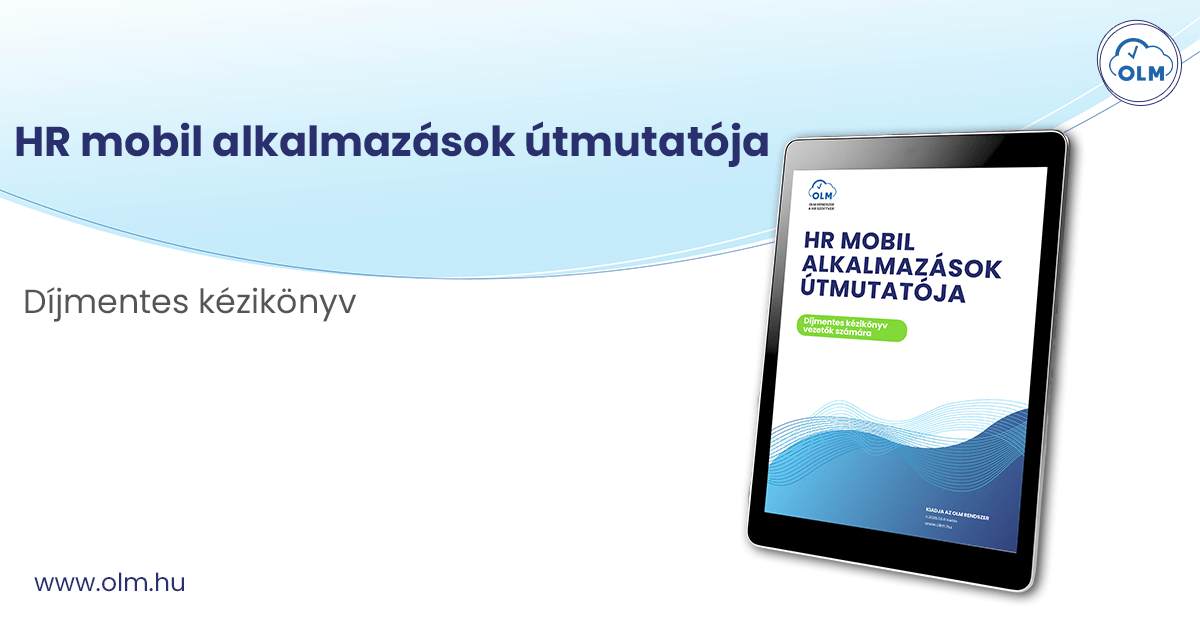 HR mobil alkalmazások útmutatója-díjmentes letölthető kézikönyv-OLM Rendszer